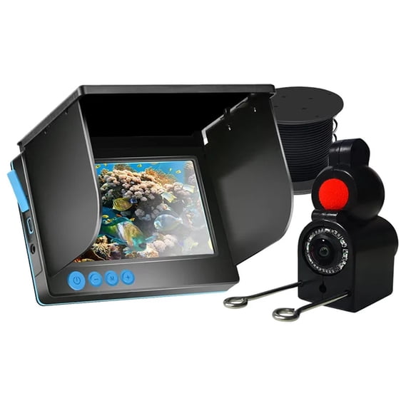 4.3 inch HD Screen High Definition Fish Detector Camera Underwater Fish Finder 15/20/30/50m Waterproof ,Essential Tool for Anglers