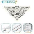 thumbnail image 6 of Dog Bandana 2 Pack,Dinosaurs Jurassic Text Pattern Bandanas for Dogs,Cat Bandana,Small/ Large Dog Bandana 2 Size,Dog Bandanas, 6 of 6