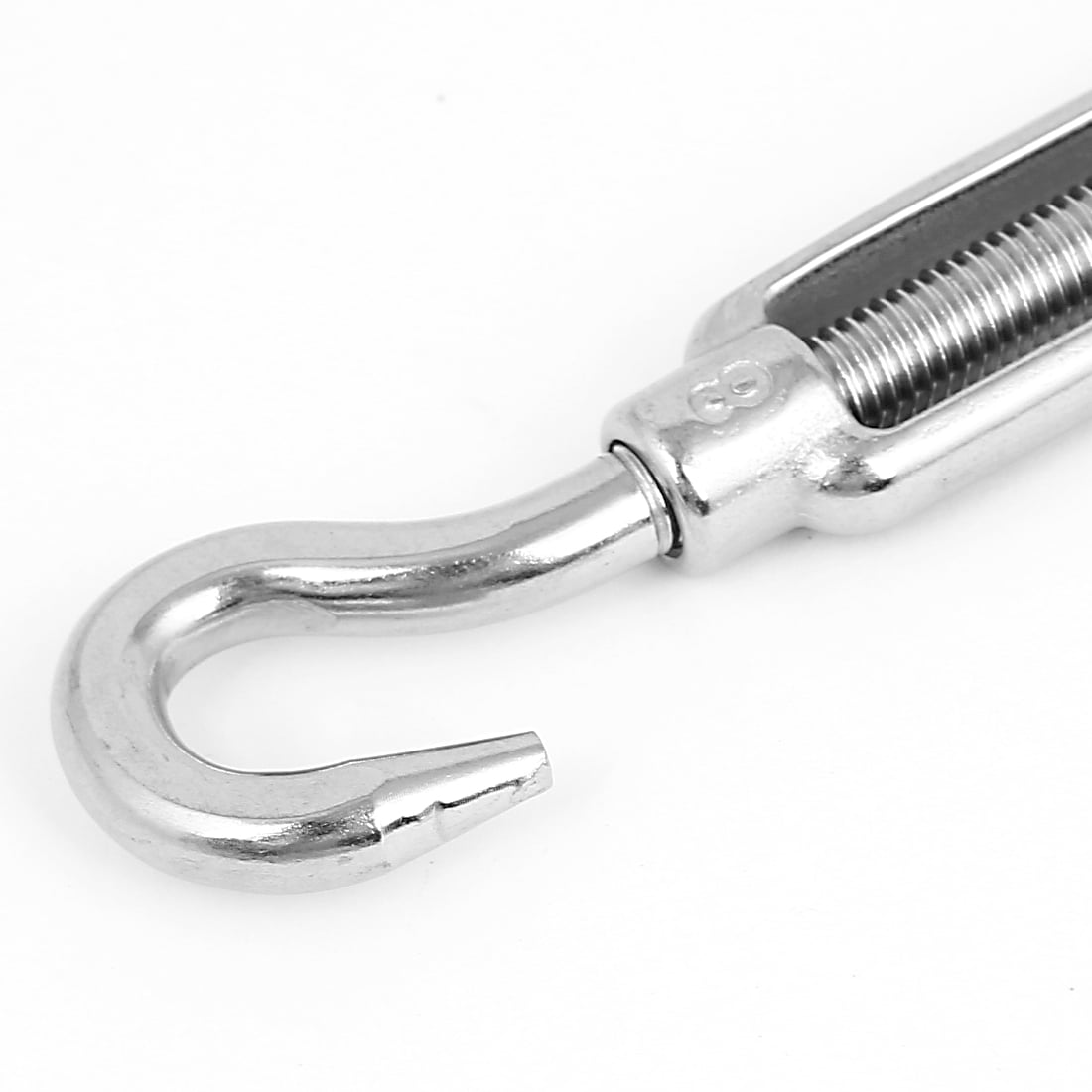 M8 5/16" Threaded Adjustable Stainless Steel Eye Hook Turnbuckle Silver Tone Walmart Canada