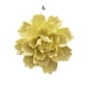 thumbnail image 5 of Wosthever Flores de cerámica, flor tridimensional, artesanías para colgar en la pared, sala de estar, arte de negocios, decoración, Mural de Decoración del hogar Amarillo Largo, 5 of 6
