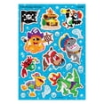 thumbnail image 1 of Trend Enterprises T-63356 Fish Pirates & Crew Sparkle Stickers, Large, 1 of 1