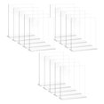 thumbnail image 1 of Soporte para Letreros Acrílicos, 5x7, Paquete de 15 Unidades, Exhibidor Vertical Transparente para Menús de Mesa, Adecuado para Restaurantes, Oficinas, Tiendas y Ferias., 1 of 1