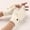 White, variant on Baqcunre Winter Gloves for Women,Winter Knit Fingerless Gloves Wool Gloves Thermal Gloves Unisex Beige