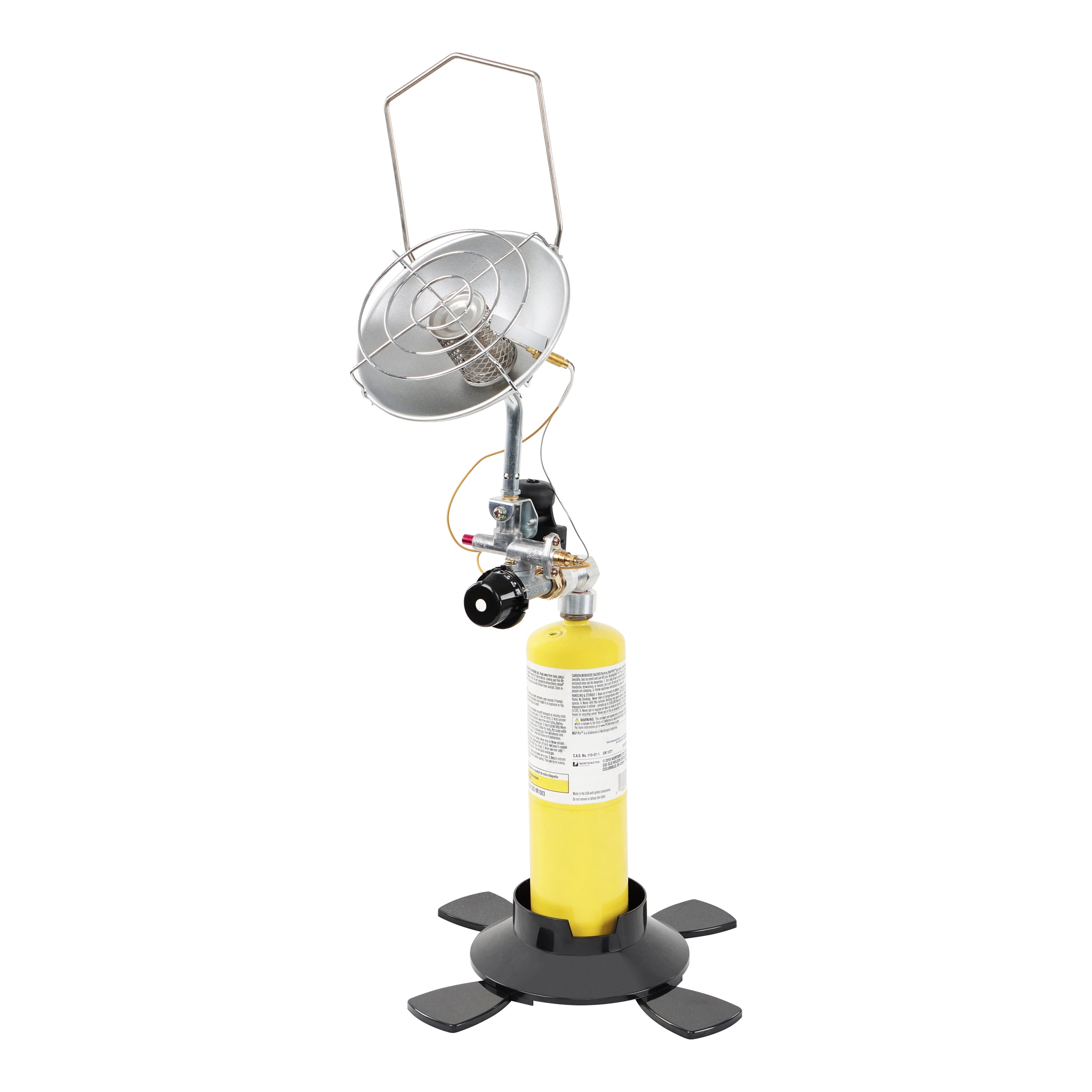 Redline Canyon Tank Top Propane Heater Attachment - 1lb Cylinder Gas Top  Heater - Walmart.com