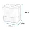 thumbnail image 2 of Lavadora semi-automática Mabe 16 kg LMDX6123PBAB0 Blanca, 2 of 2