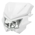 thumbnail image 3 of Motorbike DRL Headlight, Adjustable DC12V Motorcycle Front Headlight Simple Installation Reliable Safe Driving LED  For Dirt Bike MX Motocross Enduro Motorcycle Black,White,Green, 3 of 8