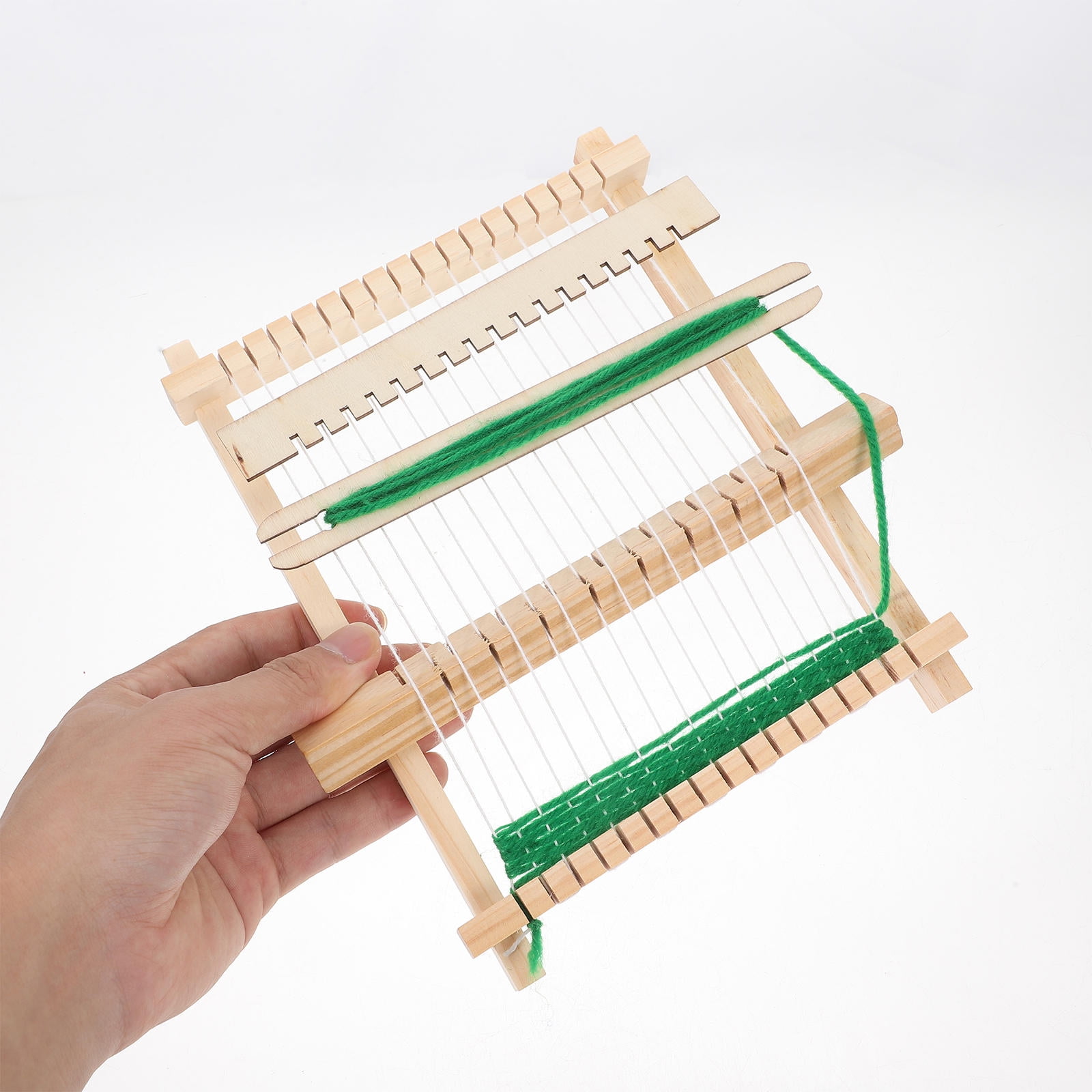FUEENIRVA Fabric Weaving Machine User Friendly Operation For Crafting Enthusiasts 4Set 8.3x6.5x0.6In