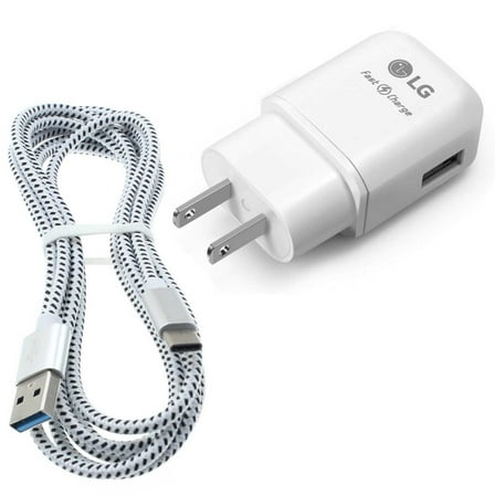 6ft USB-C Cable 18W Fast Home Charger for Samsung Galaxy Z Fold6/Flip6 - Power Adapter QC3.0 TYPE-C Cord Travel Wall