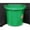 Green, variant on Fortex Industries 1625037 24 qt. Hunter Green Flat Back Bucket