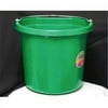 Fortex Industries Inc Flat Back Bucket Fb-124- Green 24 Quart - FB-124 GREEN