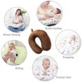 thumbnail image 4 of Funda de almohada de lactancia 100% algodón de punto liso Funda de almohada de lactancia suave de 2 piezas, adecuada para madres lactantes, 4 of 5