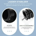 thumbnail image 1 of OFFIGAM 2Pcs Black Pool Ladder Parts Ladder Buckle for Swimming Pool Easy to Install and Clean, 1 of 6