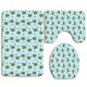 thumbnail image 1 of ABPHQTO Piña Sandía Fruta Lima Juego de alfombras de baño de 3 piezas Alfombra de baño Alfombra de contorno y tapa de inodoro ABPHQTO Cont-CHAPPLE-13265, 1 of 2