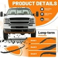thumbnail image 4 of Kojem Front Bumper Valance for 2003-2007 Chevrolet Silverado Avalanche Replaces 10386198, GM1092200 Deflector Extension, 4 of 13