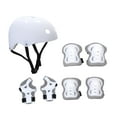 thumbnail image 2 of Juego de cascos para bicicletas para niños, engranaje de skate portátil transpirable con rodillas de Guardias de muñeca para skateboarding, 2 of 8