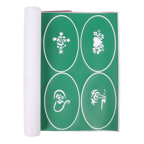 Plantillas de tatuajes temporales, plantillas de tatuajes temporales, juego de plantillas de tatuajes profesionales, libro de tatuajes corporales, estética elegante