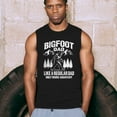 thumbnail image 4 of Bigfoot Dad Muscle Shirt More Squatchy Funny Daddy Sasquatch Dad Joke Outdoor Camping Father's Day Gift Idea Men's, 4 of 7