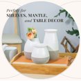 thumbnail image 3 of Modern Farmhouse Decor, CPDD for Decor, Ceramic Vase Modern Home Decor, Rustic Home Decor CPDD for Flowers, Rustic Farmhouse Decor, Living Room Decor and Accessories, Modern Wall Decor - -, 3 of 6