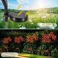 thumbnail image 5 of Solar Garden Lights 2 Pack Waterproof Swaying Starburst Light Solar Outdoor Lights for Yard Patio Walkway Pathway Party Wedding Decoration, Unique Gifts for Women, Orange, 5 of 16