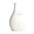thumbnail image 7 of Ouuluon Flower Vase, Simple Multi-Scene Decorative Vases, 9X8in White Modern Vase for Flowers Living Room Bedroom Valentine Wedding Table, 7 of 7