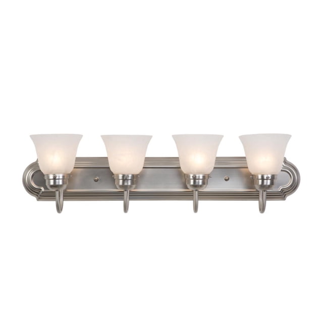 Yosemite Home Decor 4 Lights Vanity Lighting in Satin Nickel