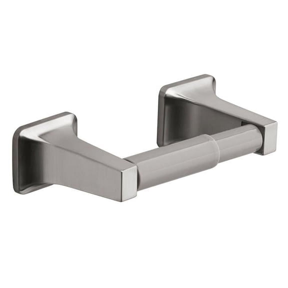 Brushed Nickel Toilet Paper Holder
