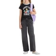thumbnail image 3 of Disney Girls Inside Out Short Sleeve Graphic T-Shirt - Little Girls 4-7 Black, 3 of 4