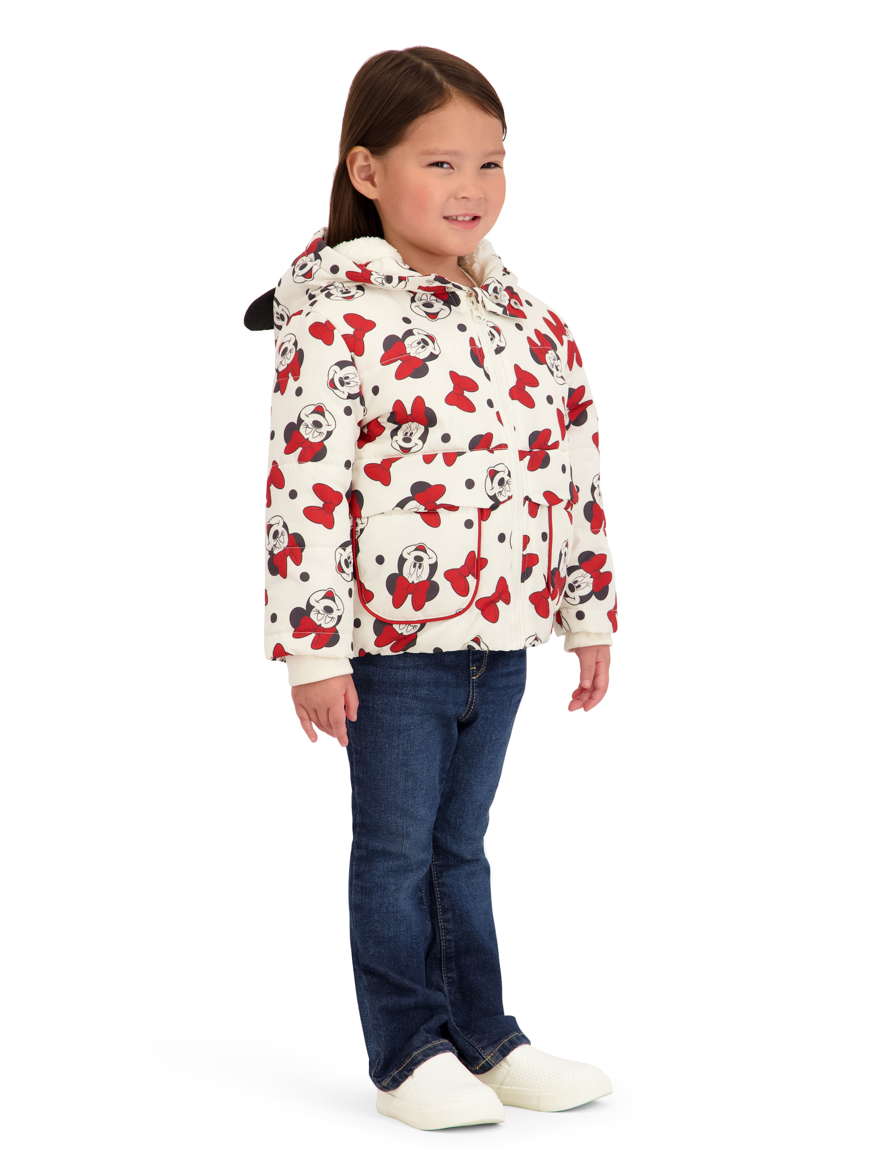 Character Toddler Girl Puffer Jacket, Sizes 12M-5T