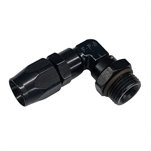 Fragola 12an ORB Male 90-Degree to 12an Hose Fitting Black 189012-BL Fragola 12an ORB Male 90-Degree to 12an Hose Fitting Black 189012-BL