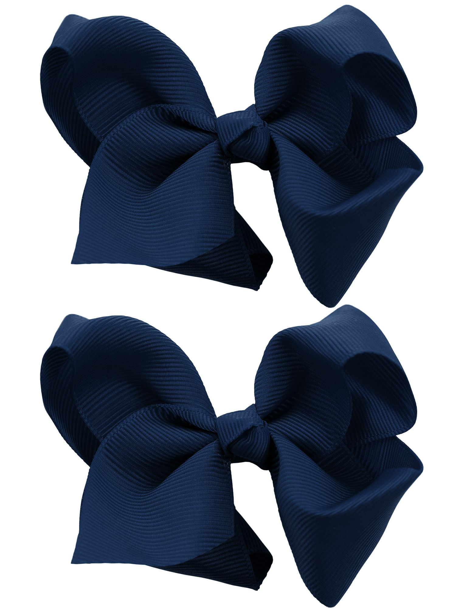 NYFASHION101 Toddlers' Girls' Smooth Grosgrain Ribbon Bow Alligator