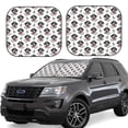 thumbnail image 2 of Picia Pirate Puppy 2 Piece Car Windshield Sun Shade Foldable | Foldable Sun Shield for Front Window Blocks UV Rays and Keeps Your Vehicle Cool-, 2 of 7