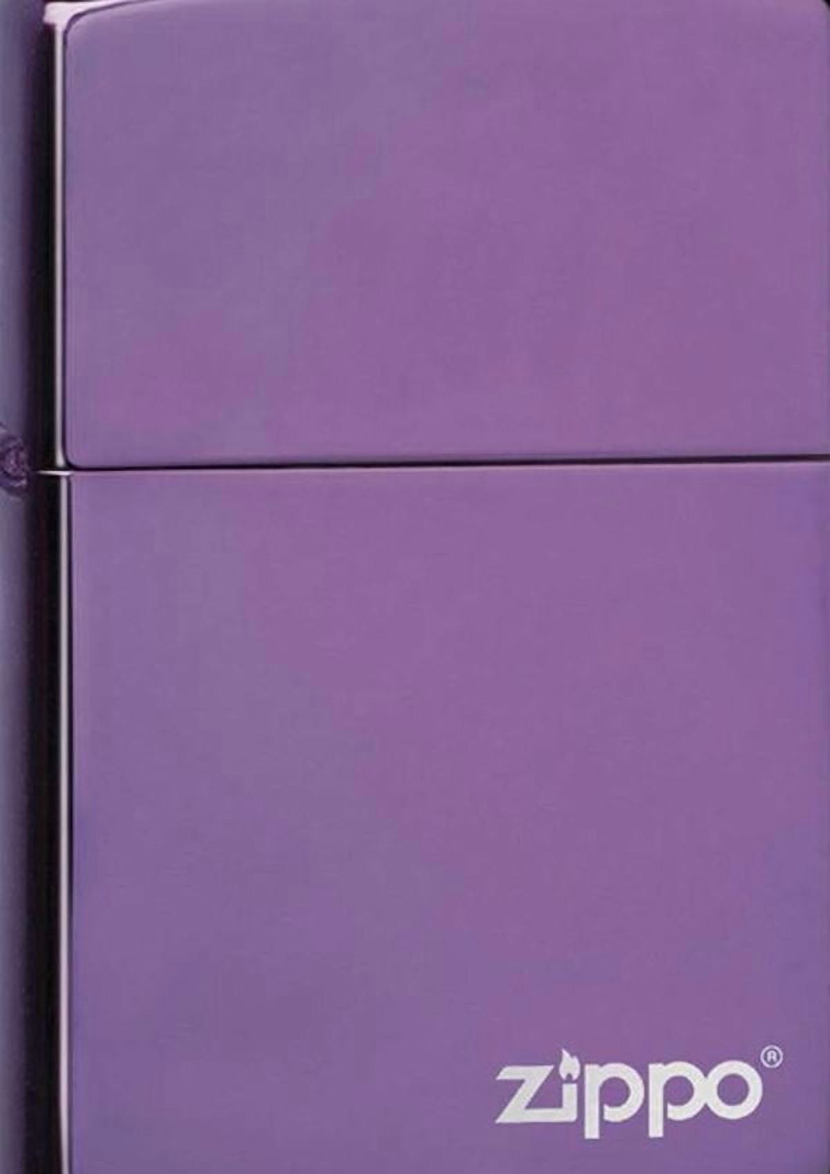Zippo Logo Sapphire Pocket Lighter