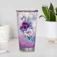 thumbnail image 4 of Daughter Gift from Mom - Gifts for Daughter - Mom and Daughter Gifts, Birthday Christmas Gifts for Daughter - 20oz Daughter Rose Stainless Steel Tumbler, 4 of 6