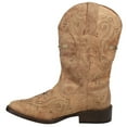 thumbnail image 2 of Roper Womens Faith Rhinestone Square Toe Cowboy  Mid Calf Boots, 2 of 4