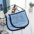 thumbnail image 2 of Dog Bath Towel Set with Pockets Microfiber Super Absorbant for Medium Small Dogs Pet Shammy Doggy Towels, 2 of 7