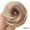 H, variant on Updo Wigs for Women, Ponytail Hair Scrunchies, Natural Curly Chignon Fluffy Donut Updo, Hairpiece with Elastic Rubber Band for Women