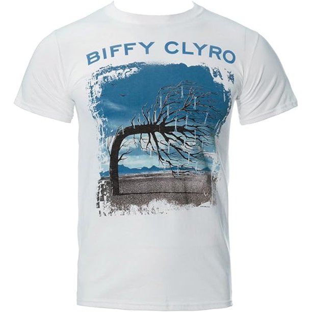 Biffy Clyro - Camiseta Opposites de Algodón para Adultos Unisex (Blanco)