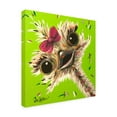 thumbnail image 2 of Hippie Hound Studios 'Ostrich Fifi' Canvas Art, 2 of 3