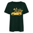 thumbnail image 4 of Patlollav Womens Tshirts Under $10, Womens Loose Tops Fashion Crewneck Easter Printed Casual Short Sleeve T-Shirt, 4 of 6