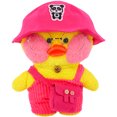 thumbnail image 4 of 3 piezas de ropa para pato de 30 cm lalafanfan, pato amarillo, juguete de peluche Kawaii, accesorios, muñecos de animales suaves, juguetes para niños, regalos de cumpleaños, 4 of 5