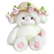 thumbnail image 1 of Bonita almohada de peluche de cordero con sombrero de ramo de rosas | Peluche suave para niños y niñas | Decoración infantil abrazable y regalo de cumpleaños, 1 of 7