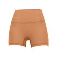 thumbnail image 2 of Gibobby Falda Shorts Mujer Pantalones cortos deportivos de color melocotón para mujer(Amarillo, M), 2 of 4