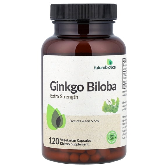 Futurebiotics Ginkgo Biloba, 120 Vegetarian Capsules