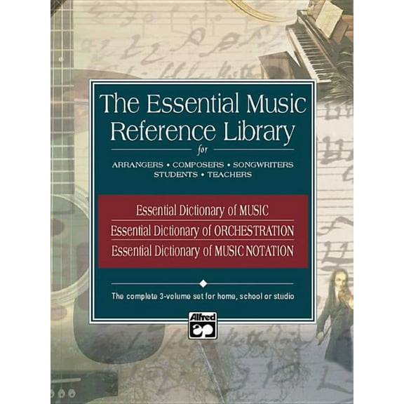 Essential Dictionary Essential Music Reference Library: Boxed Set, 3 Books Box Set, (Paperback)