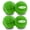Green, variant on 4PCS Top Glides Pre-cut Walker Tennis Ball Glides - 2 Pairs (Green)