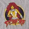 thumbnail image 2 of DC Starfire Women's T Shirt, Athletic Heather, Small, 2 of 6