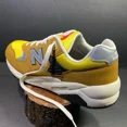 thumbnail image 1 of New Balance 580 Mens Sneakers Brown Yellow Silver Shoe Size 10, 1 of 5