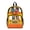 Capybara School Bus Cat Pencil, variant on Clear Backpack 17 Inch, Heavy Duty Fabric & PVC Sports Transparent Bookbag for Boys Girls, Cherry Blossom Corgi Angel Print See Through Backpack for School, Work & Security