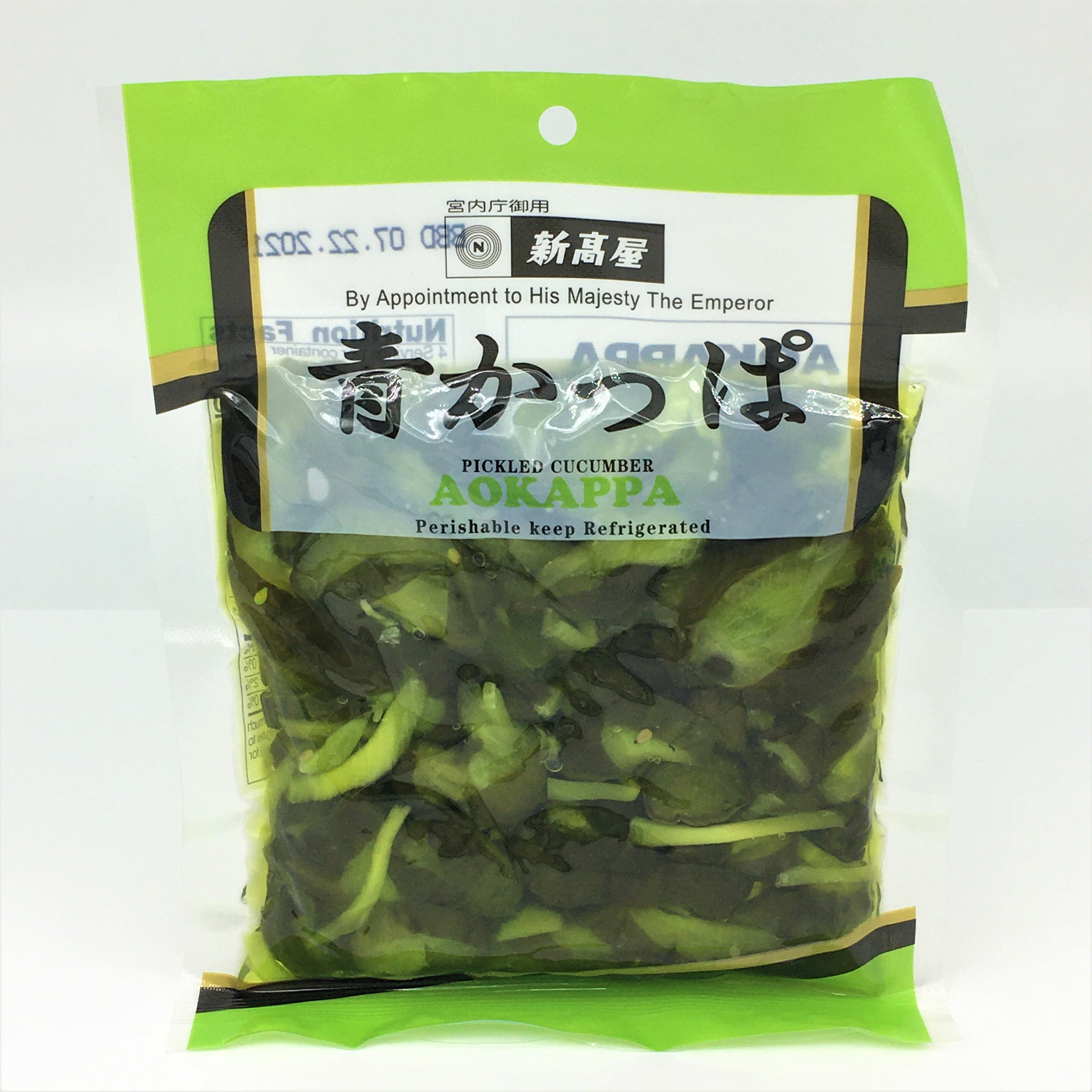 Niitakaya Japanese Pickled VegetableAokappa 6.2oz/175g