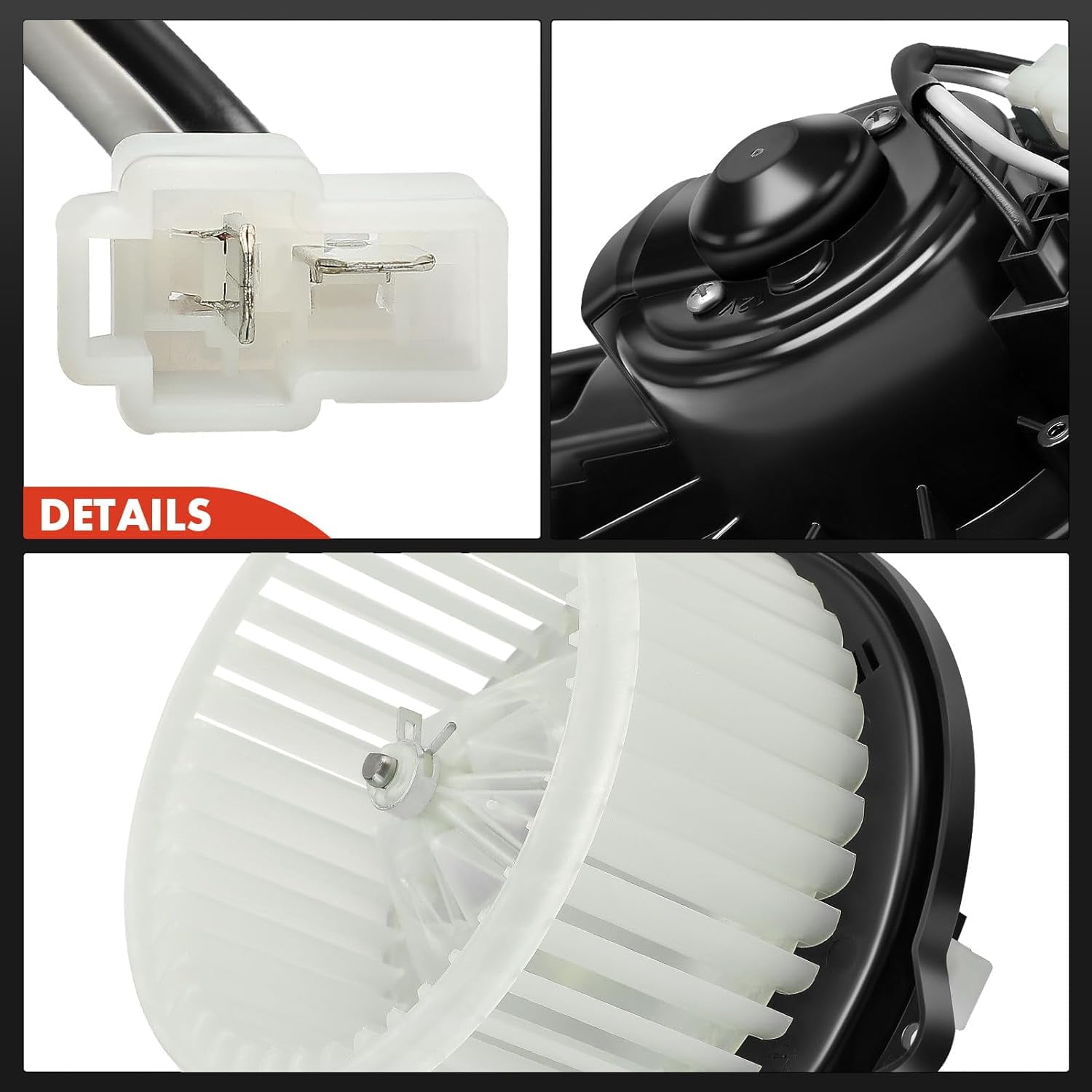 A-Premium Heater Blower Motor with Fan Cage Replacement for Toyota Tundra 2000-2006